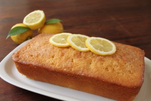 Yummy homemade Lemon cake.